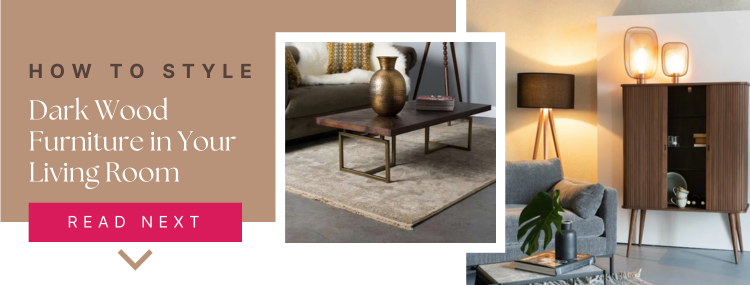 How to style dark room furniture in your living room 
